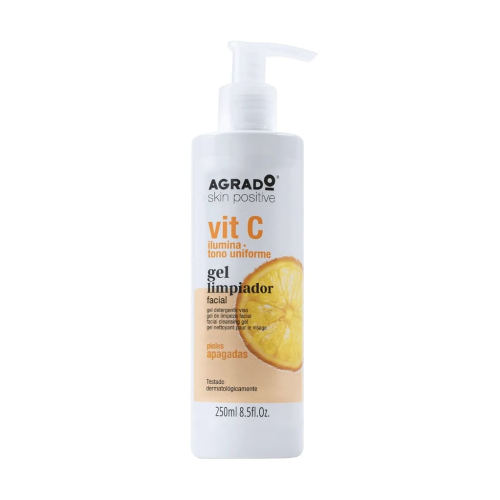 Очищувальний гель для обличчя Agrado Vitamin C Facial Cleansing Gel з вітаміном С, 250 мл